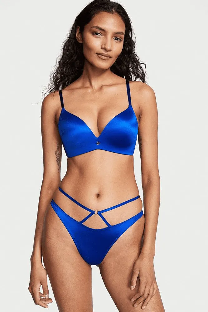 Трусики ICON NAVY STRAPPY Victoria`s Secret