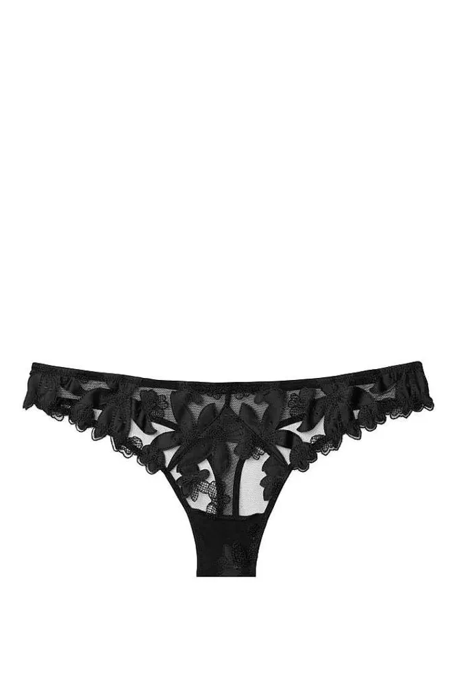 Трусики VERY SEXY BLACK FLORAL Victoria`s Secret