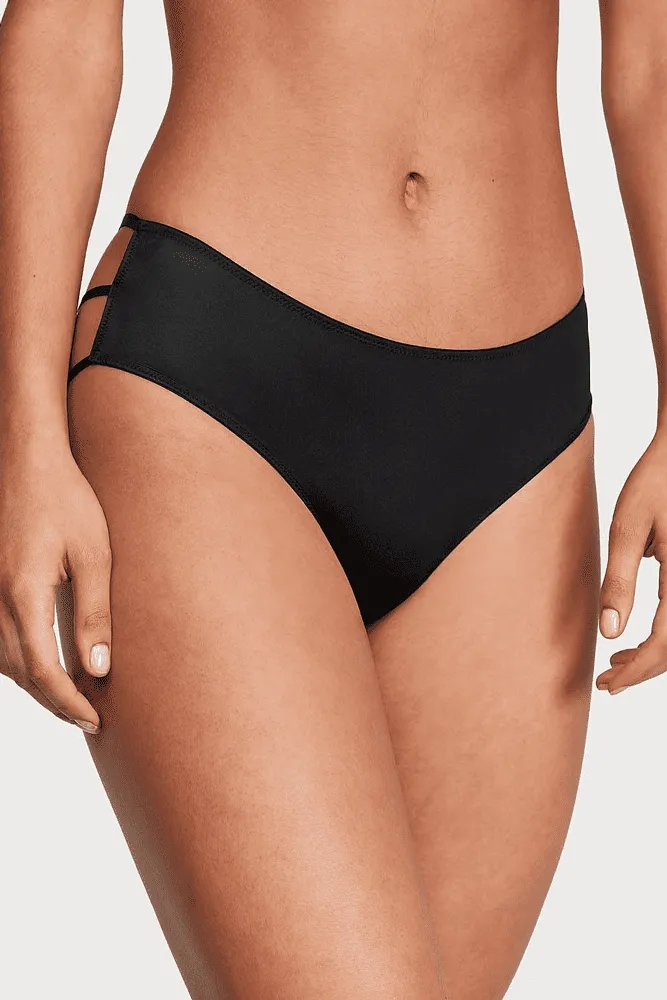 Трусики БАНДАЖНІ БРАЗИЛІАНИ BLACK HEART Victoria`s Secret