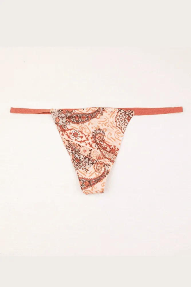 Трусики V-THONG ABSTRACT Victoria`s Secret