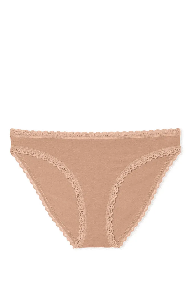 Трусики БАВОВНЯНІ БІКІНІ NUDE Victoria`s Secret