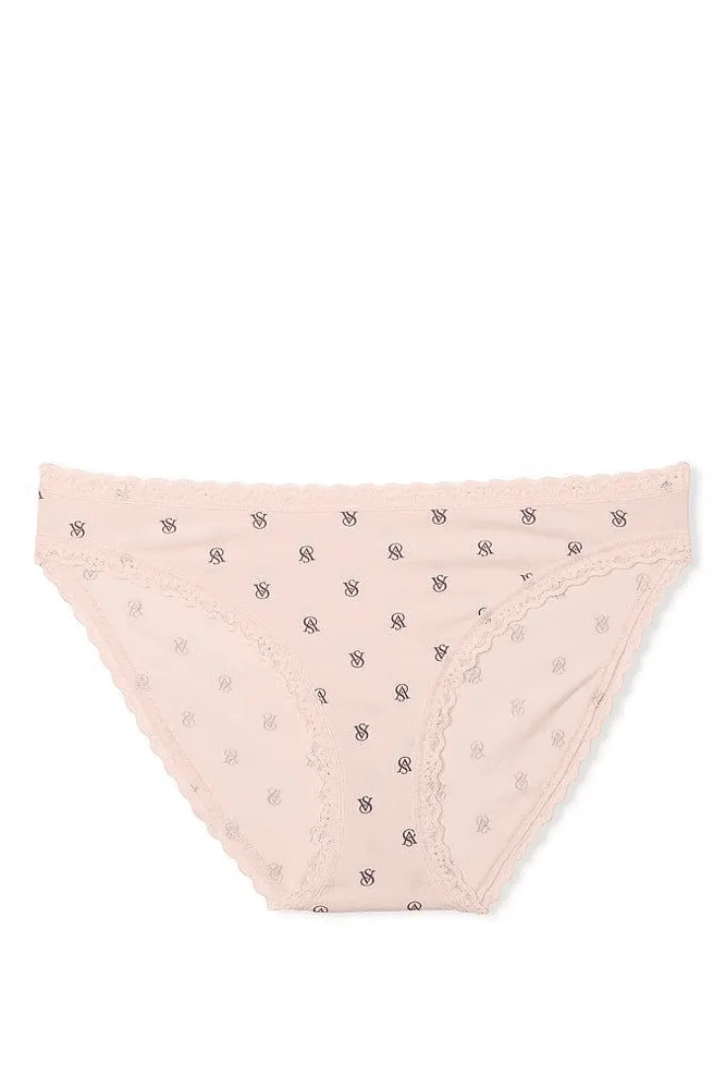 Трусики БАВОВНЯНІ БІКІНІ PINK VS Victoria`s Secret