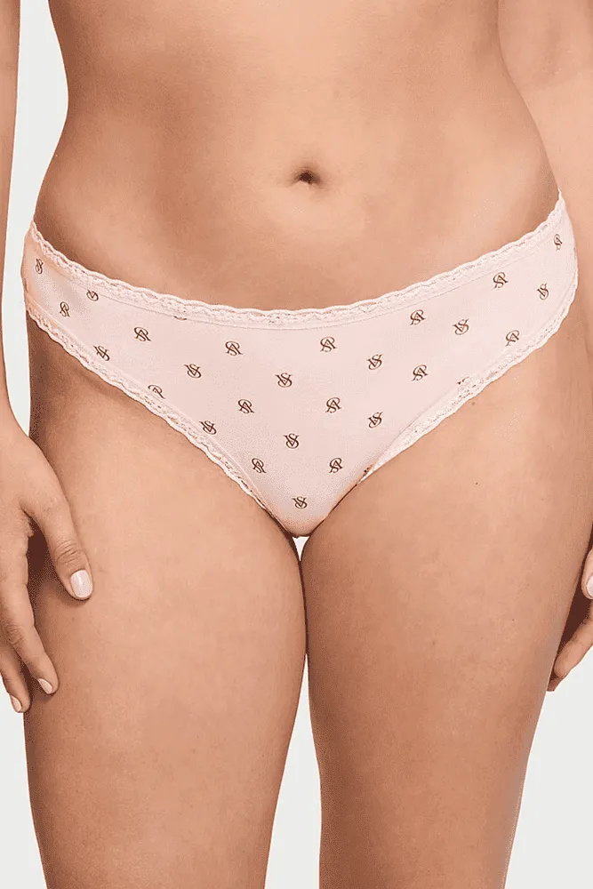 Трусики БАВОВНЯНІ БІКІНІ PINK VS Victoria`s Secret