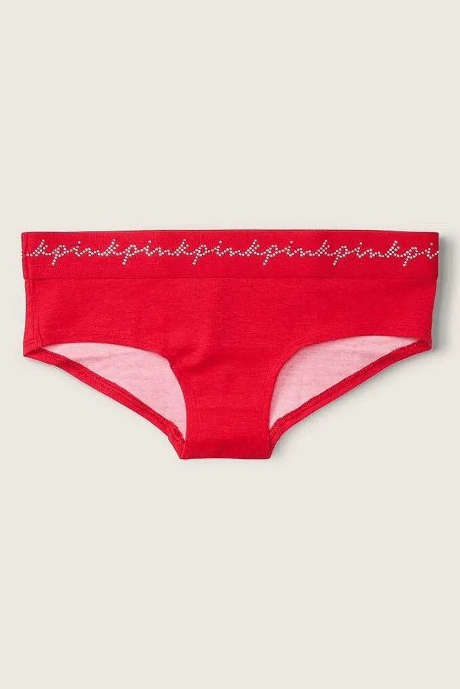 Трусики PINK БІКІНІ RED EMBL Victoria`s Secret