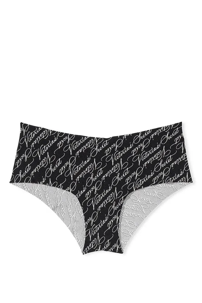 Трусики БЕЗШОВНІ БРАЗИЛІАНИ BLACK LOGO Victoria`s Secret
