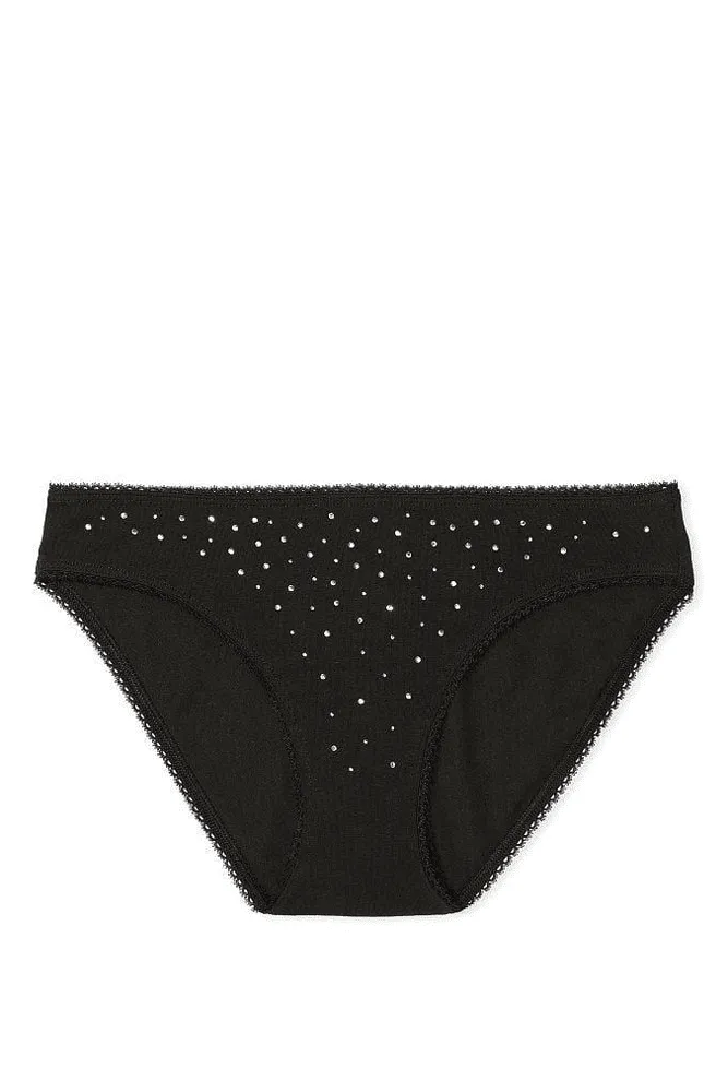 Трусики БІКІНІ BLACK DOT EMBL Victoria`s Secret