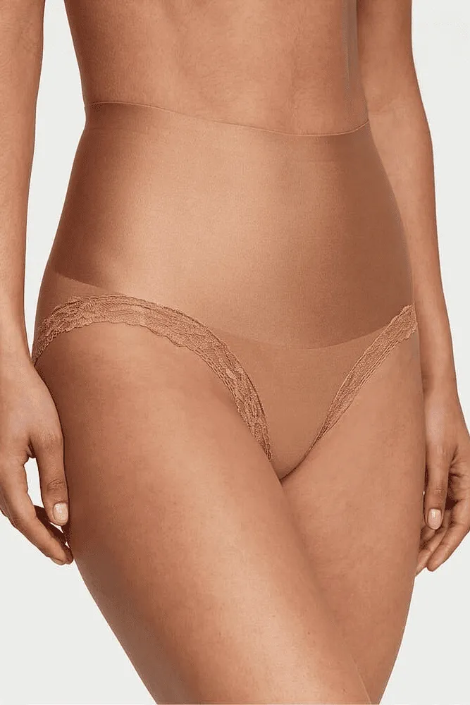 Трусики ВИСОКА ПОСАДКА УТЯЖКА NUDE Victoria`s Secret