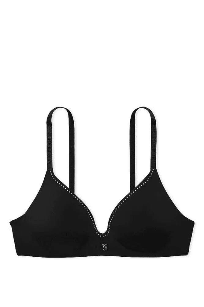 БЮСТГАЛЬТЕР БЕЗ КІСТОЧОК EMBL BLACK Victoria`s Secret