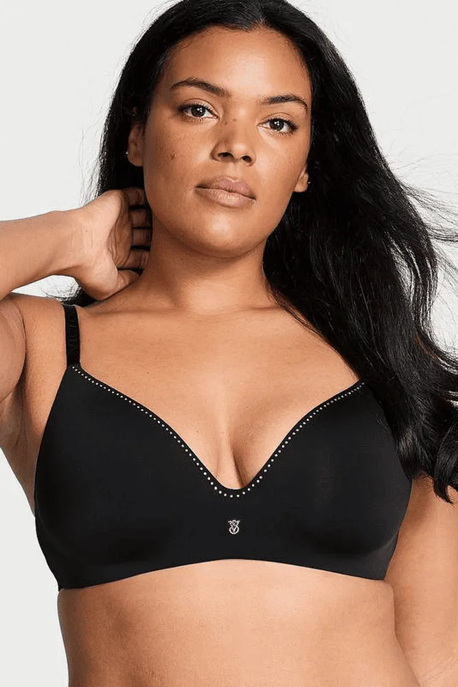 БЮСТГАЛЬТЕР БЕЗ КІСТОЧОК EMBL BLACK Victoria`s Secret