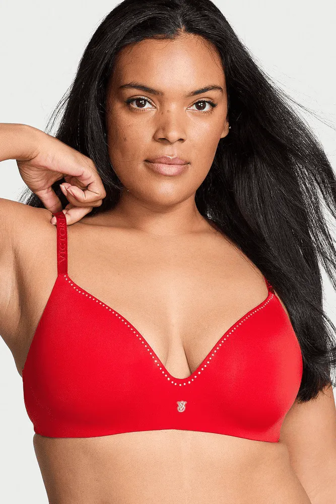 БЮСТГАЛЬТЕР БЕЗ КІСТОЧОК RED EMBL Victoria`s Secret