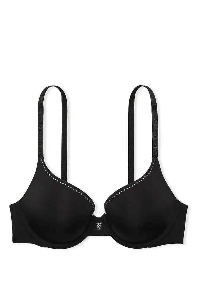 БЮСТГАЛЬТЕР ПУШ-АП BLACK EMBL Victoria`s Secret