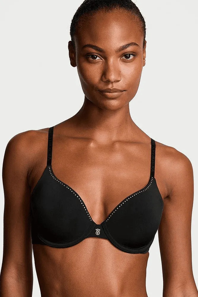 БЮСТГАЛЬТЕР ПУШ-АП BLACK EMBL Victoria`s Secret