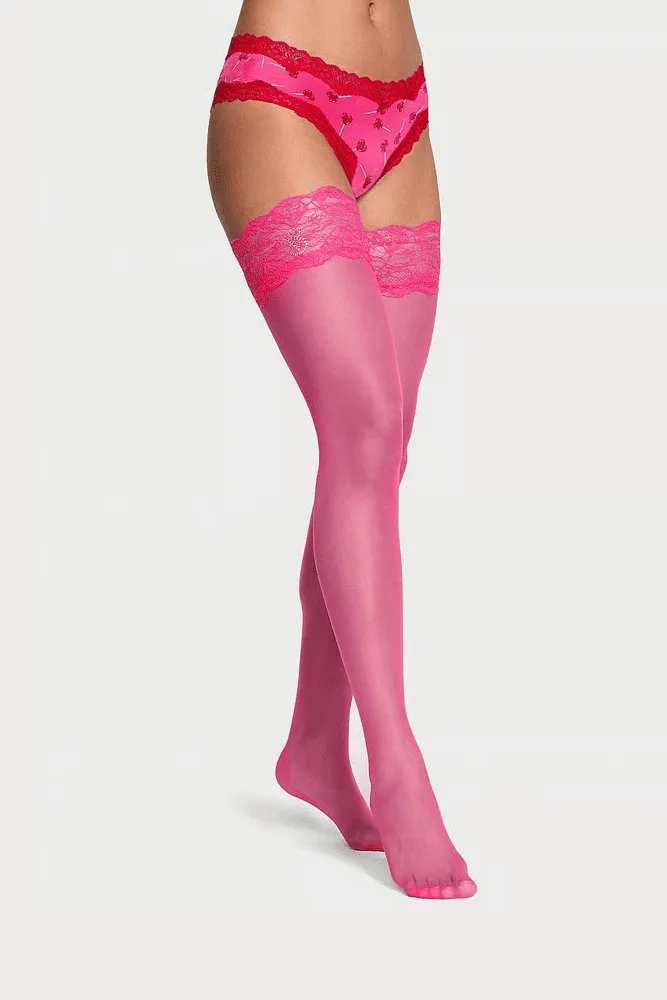 Панчохи HOT PINK Victoria`s Secret