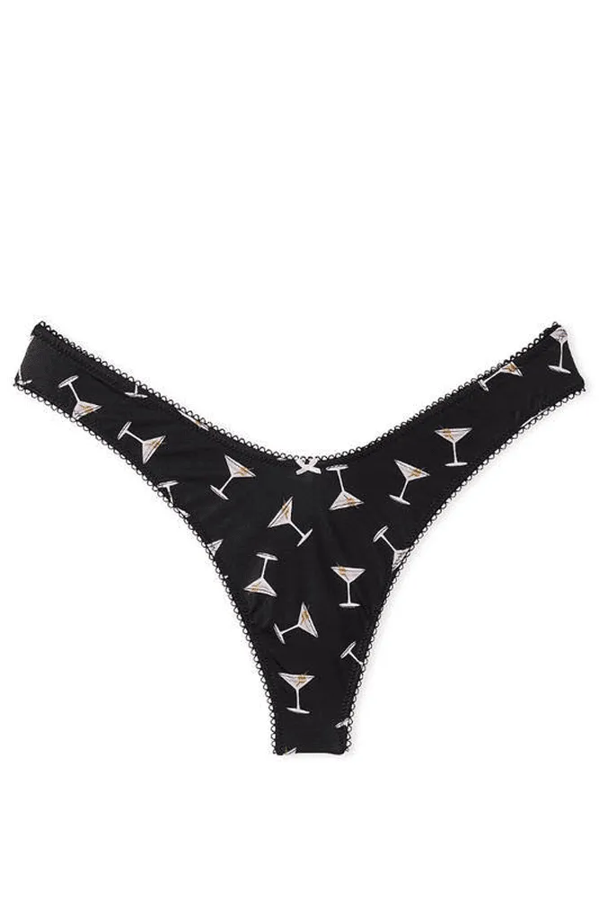 Трусики VERY SEXY HIGH LEG BLACK MARTINI Victoria`s Secret