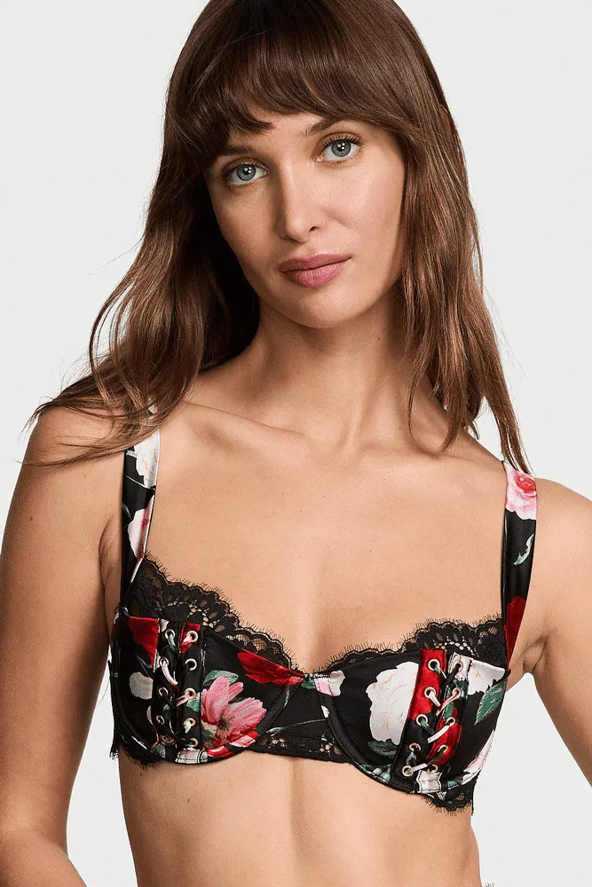 БЮСТГАЛЬТЕР БЕЗ ПУШ-АП ATELIER PRINT Victoria`s Secret