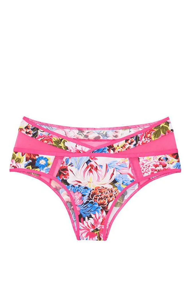 Трусики ВИСОКА ПОСАДКА MARY KATRANTZOU PINK Victoria`s Secret