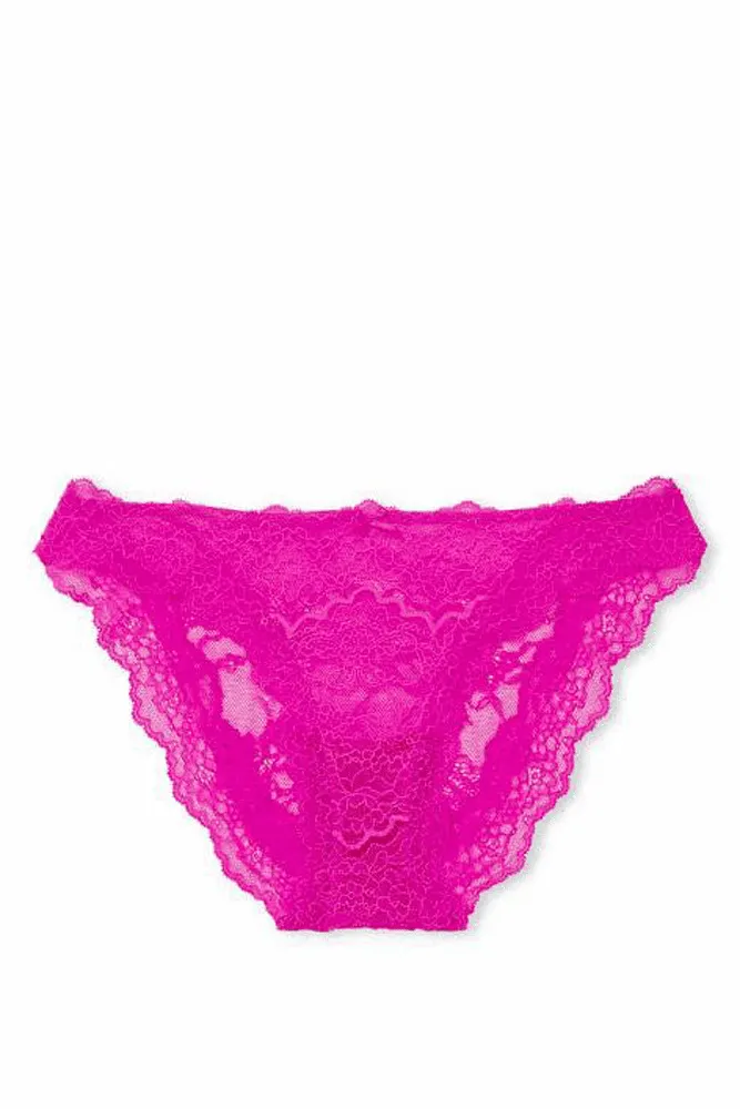 Трусики МЕРЕЖИВНІ ЛЮКС БРАЗИЛІАНИ FUCHSIA Victoria`s Secret