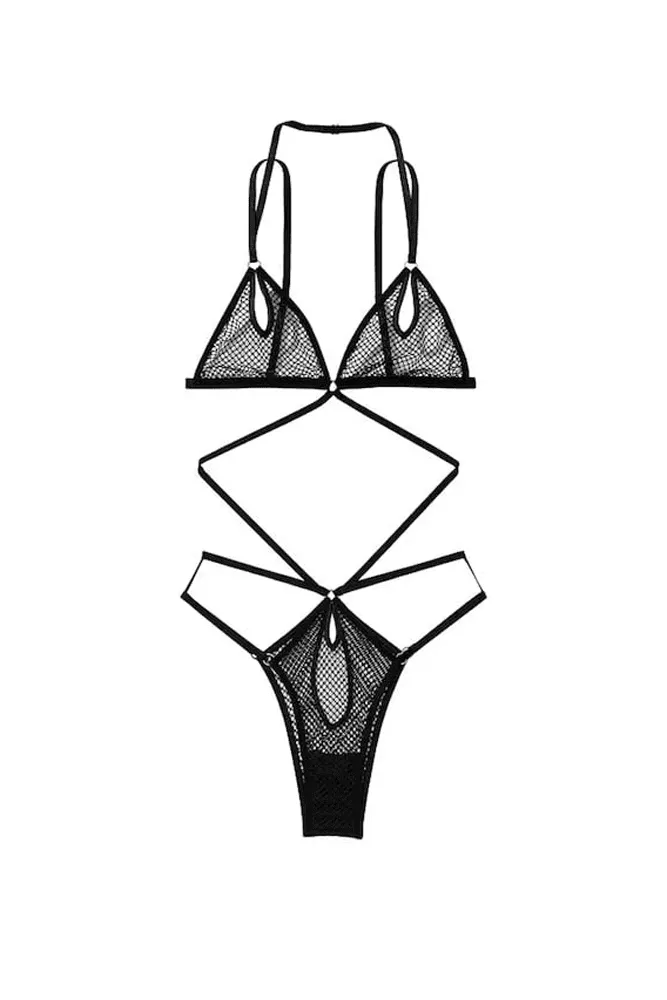 БОДІ BLACK MESH Victoria`s Secret
