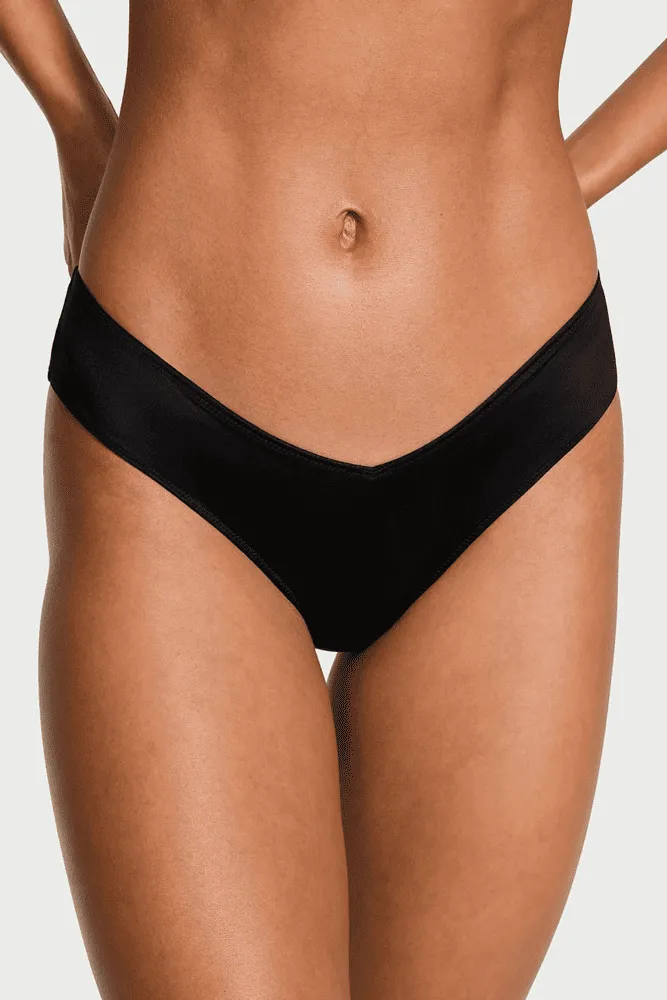 Трусики БРАЗИЛІАНИ BLACK BOW EMBL Victoria`s Secret