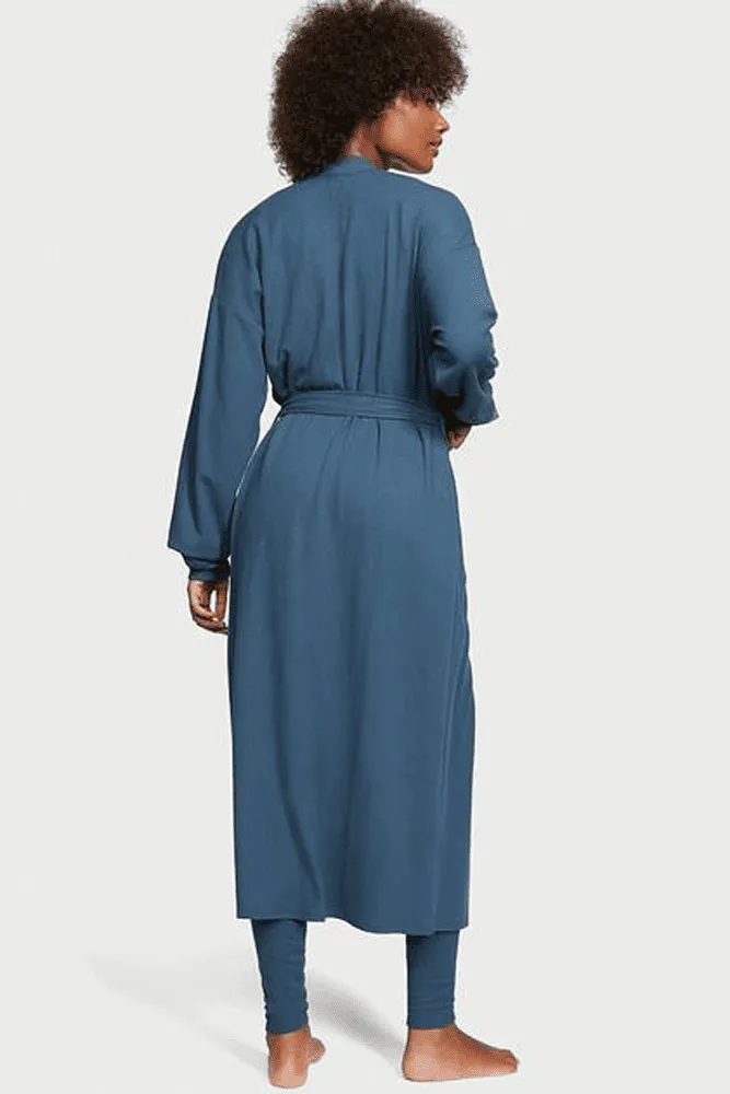 ПІЖАМА БАВОВНА ДОВГА 3 IN1 WAFFLE BLUE Victoria`s Secret