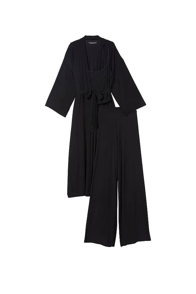 ПІЖАМА МОДАЛ НАБІР ДОВГИЙ BLACK Victoria`s Secret