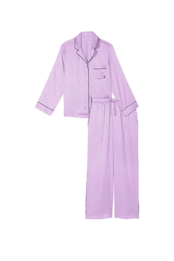 ПІЖАМА САТИН ДОВГА VIOLET VS Victoria`s Secret