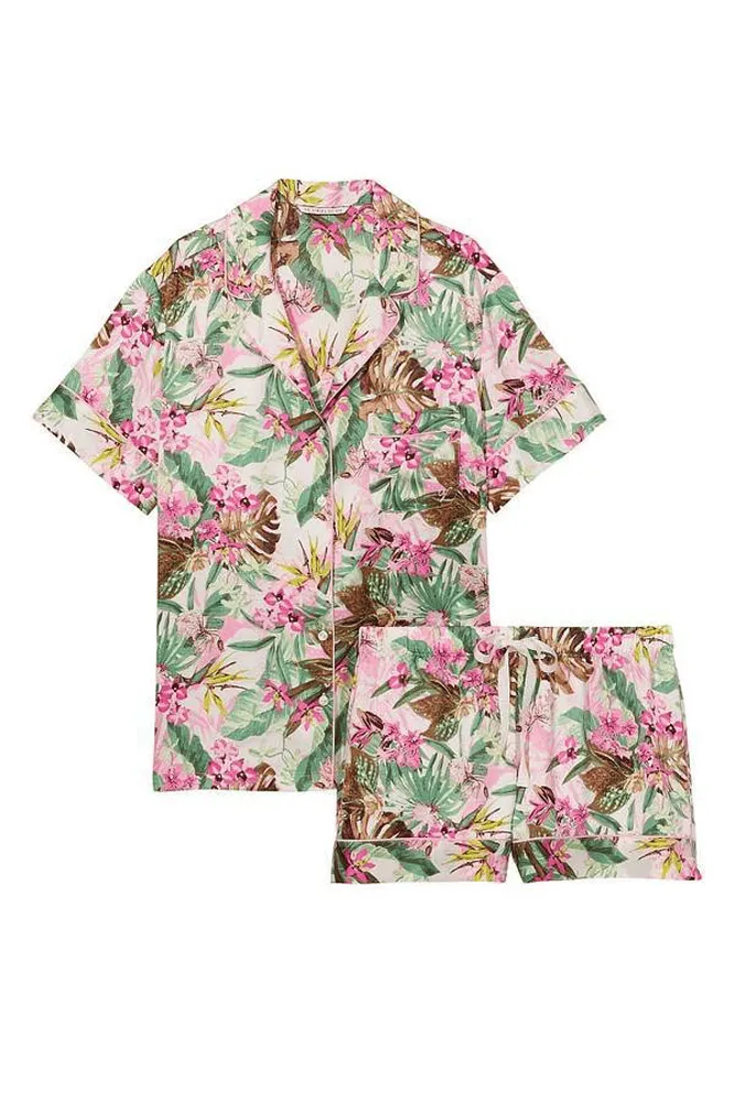 ПІЖАМА САТИН КОРОТКА MULTI FLOWERS Victoria`s Secret