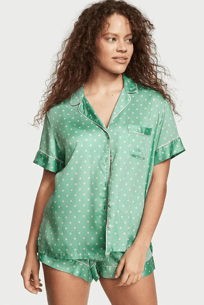 ПІЖАМА САТИН КОРОТКА TIFFANY DOT Victoria`s Secret