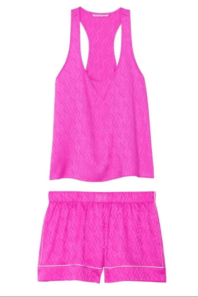 ПІЖАМА САТИН МАЙКА PINK Victoria`s Secret