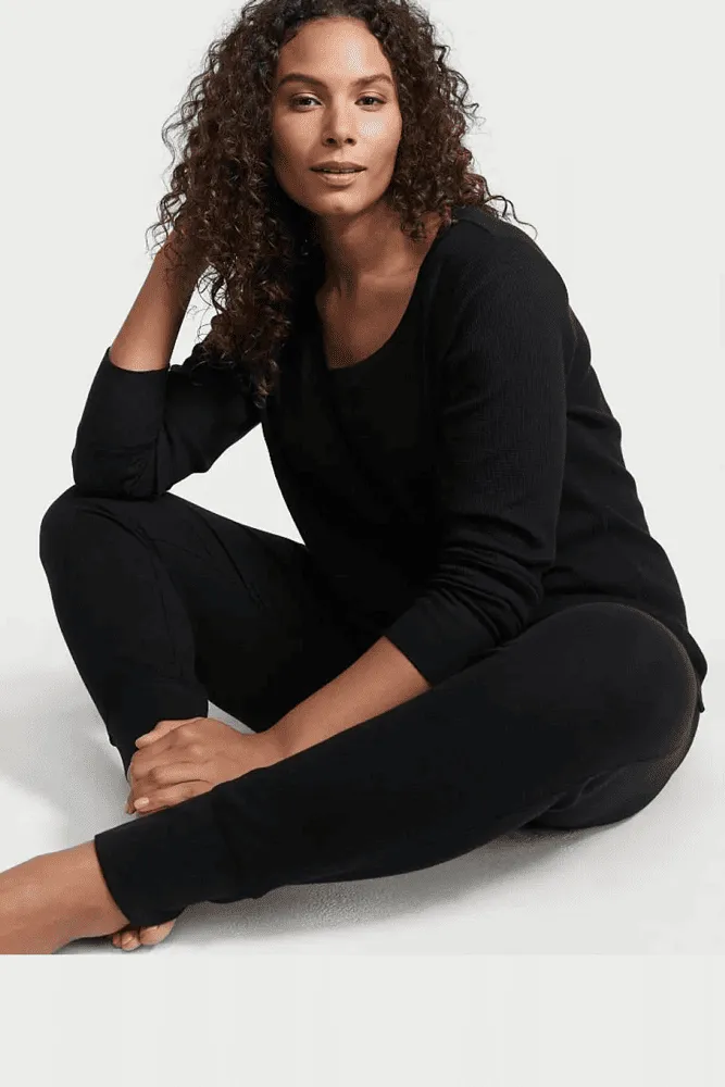 ПІЖАМА ТЕРМО ДОВГА BLACK Victoria`s Secret