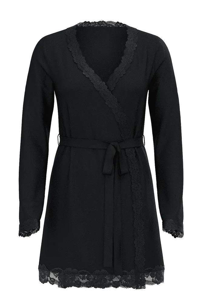 ХАЛАТ МОДАЛ BLACK Victoria`s Secret