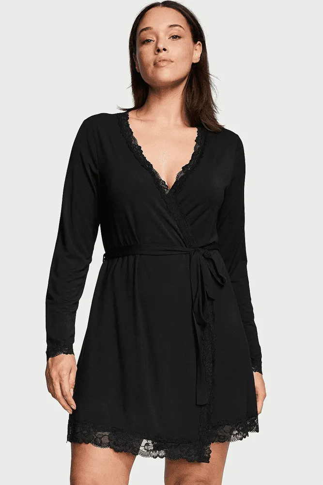 ХАЛАТ МОДАЛ BLACK Victoria`s Secret