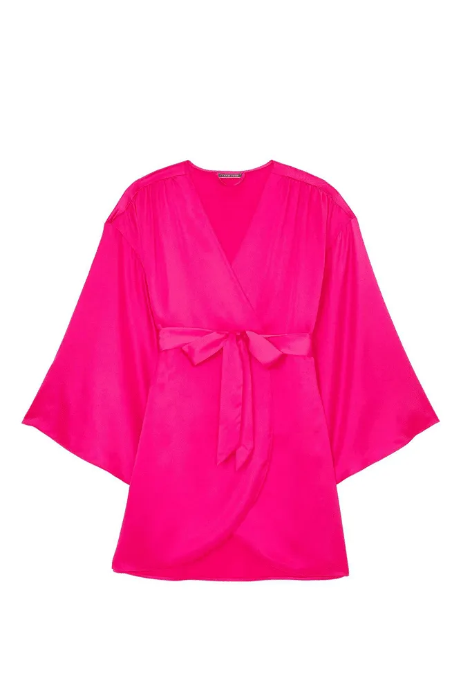 ХАЛАТ САТИНОВИЙ HOT PINK Victoria`s Secret