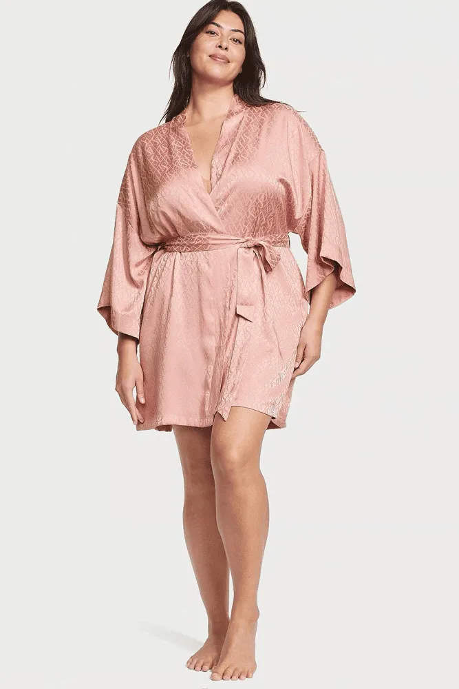 ХАЛАТ САТИНОВИЙ NUDE ICON Victoria`s Secret