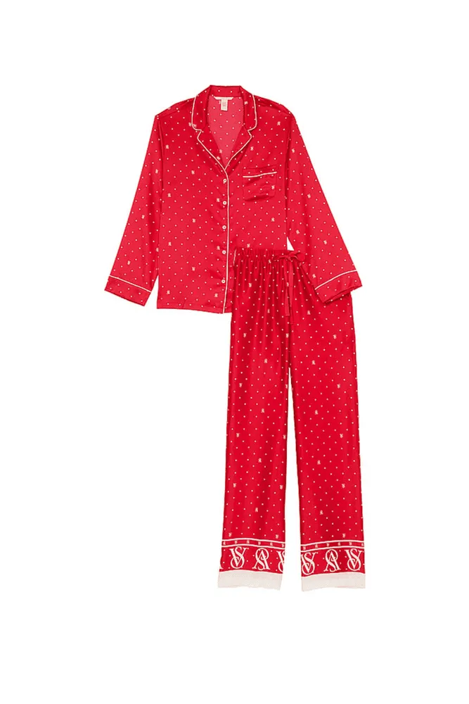 ПІЖАМА САТИН ДОВГА RED DOT Victoria`s Secret