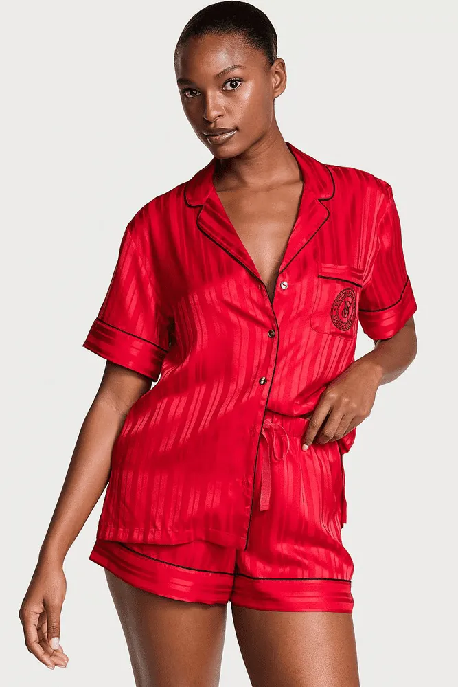 ПІЖАМА САТИН КОРОТКА RED Victoria`s