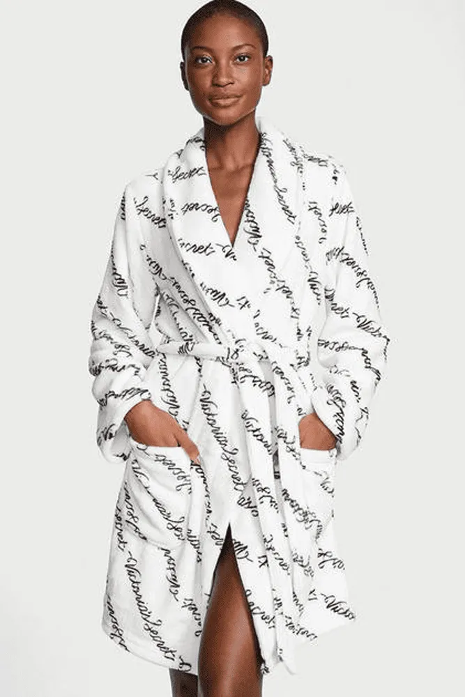 ХАЛАТ ТЕПЛИЙ VS LOGO WHITE Victoria`s Secret