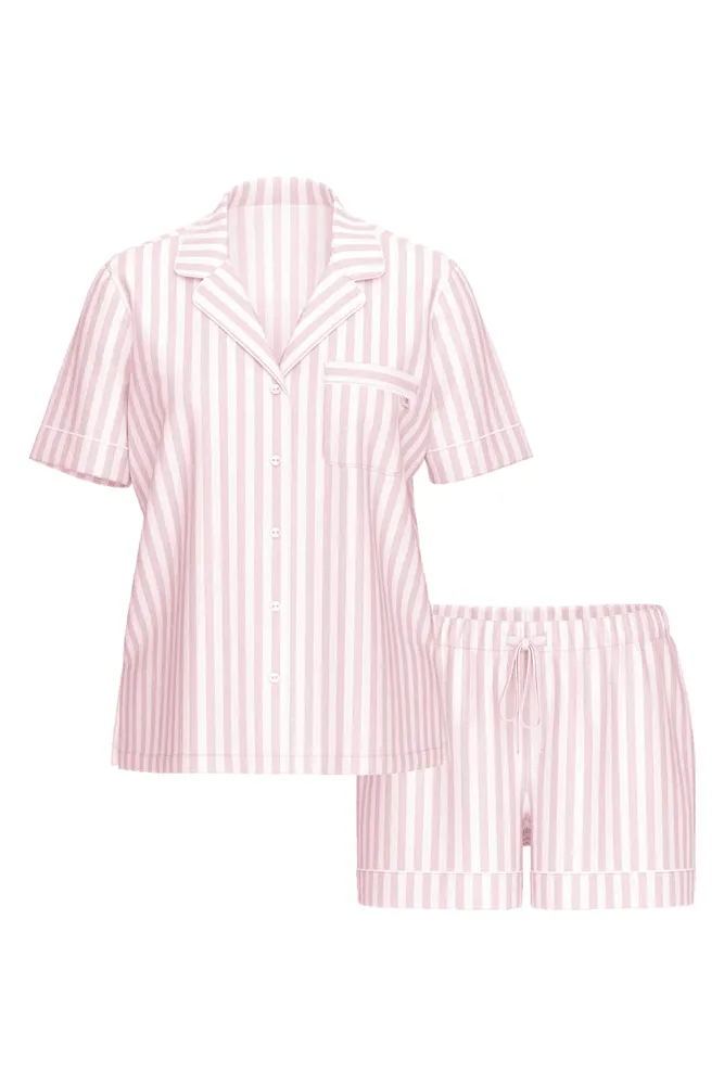 ПІЖАМА МОДАЛ КОРОТКА PINK STRIPE Victoria`s Secret