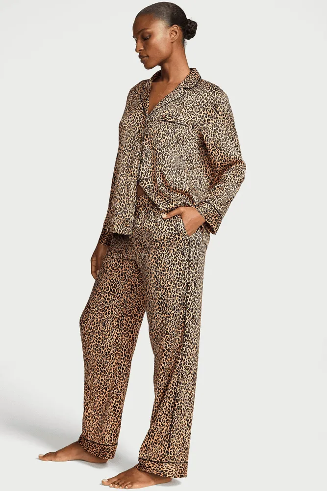 ПІЖАМА САТИН ДОВГА NEW LEO Victoria`s Secret