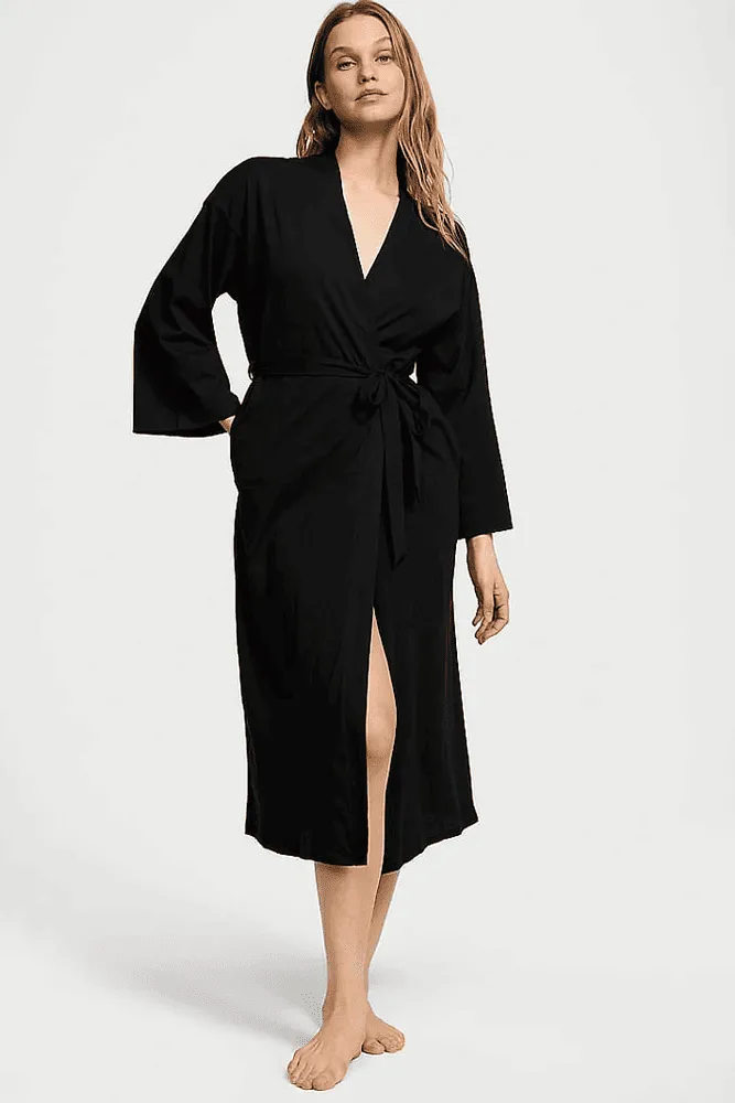 ХАЛАТ BLACK COTTON Victoria`s Secret