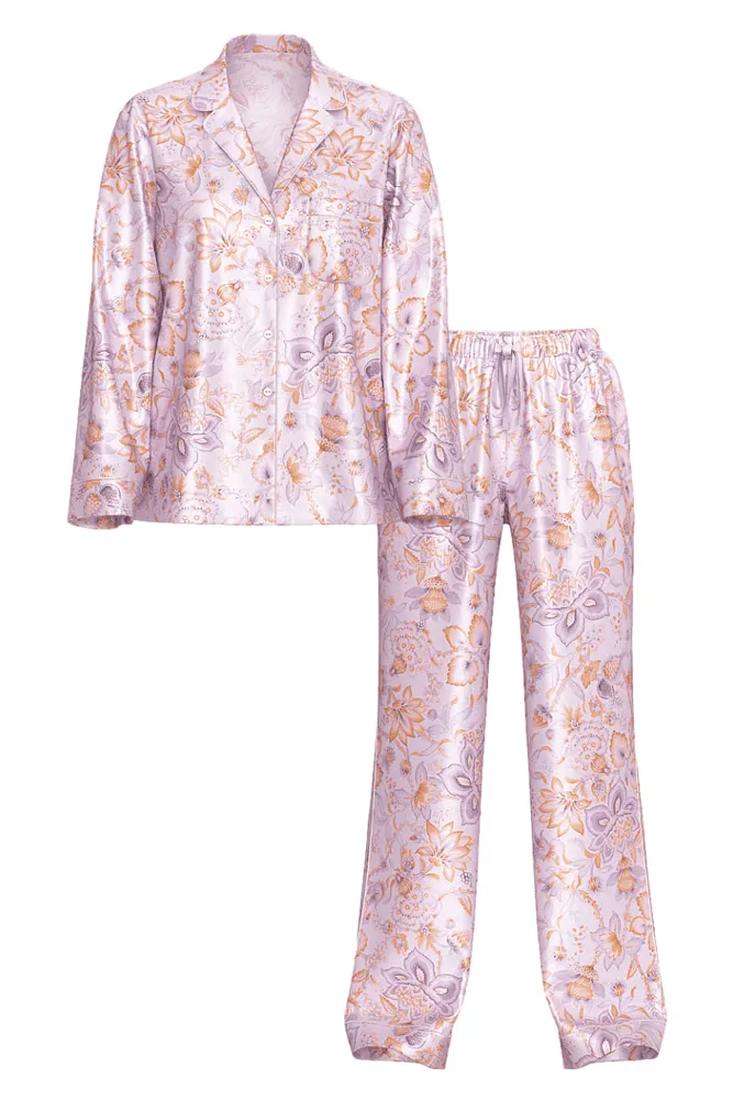 ПІЖАМА САТИН ДОВГА LILAC PAISLEY Victoria`s Secret