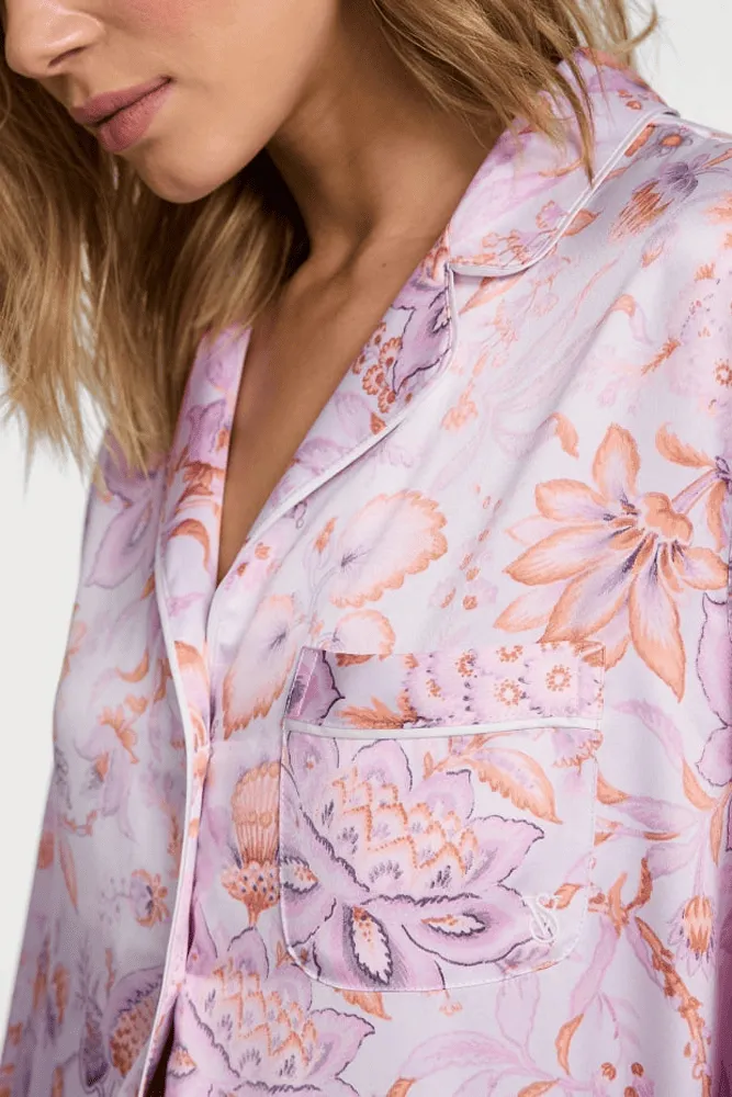ПІЖАМА САТИН ДОВГА LILAC PAISLEY Victoria`s Secret
