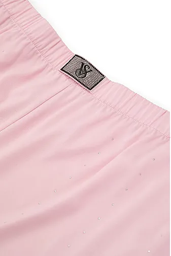 ПІЖАМА САТИН ДОВГА ANGEL PINK EMBL Victoria`s Secret