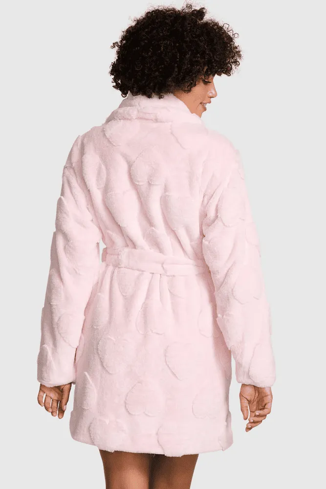 ХАЛАТ ТЕПЛИЙ PUREST PINK HEARTS Victoria`s Secret