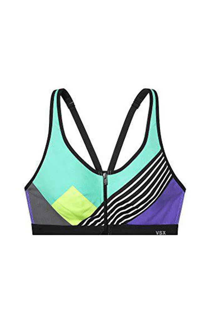 СПОРТИВНИЙ ТОП НА ЗАМКУ VIOLET PRINT Victoria`s Secret