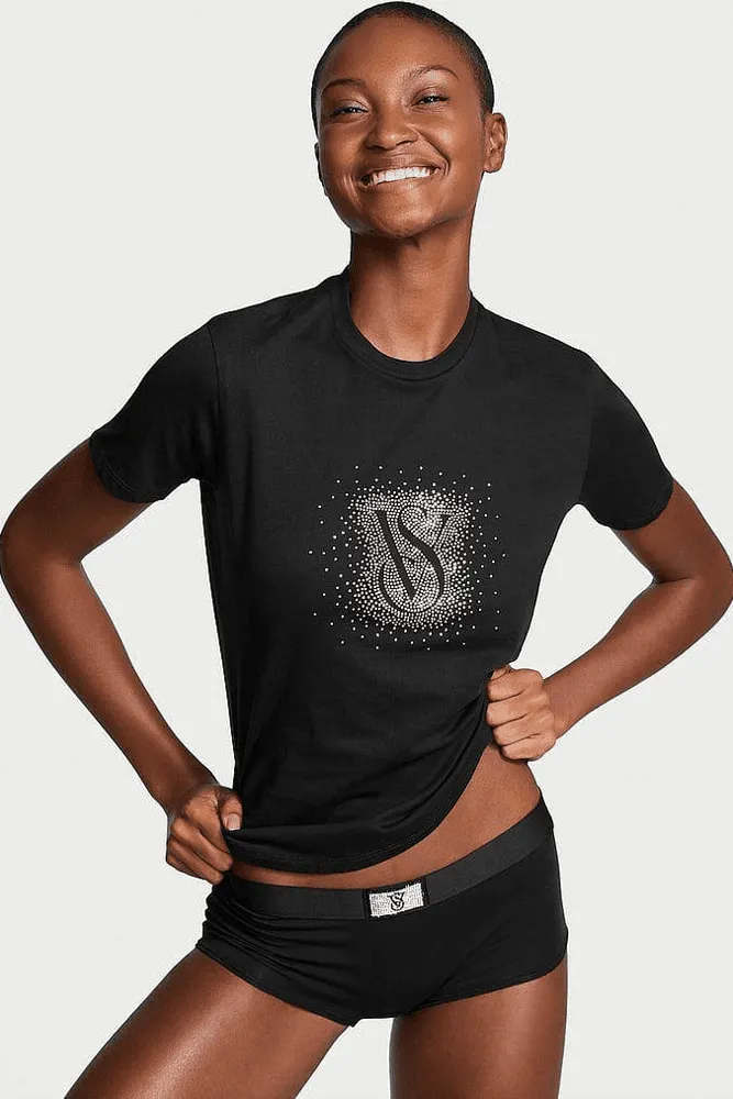 ФУТБОЛКА BLACK VS EMBL Victoria`s Secret