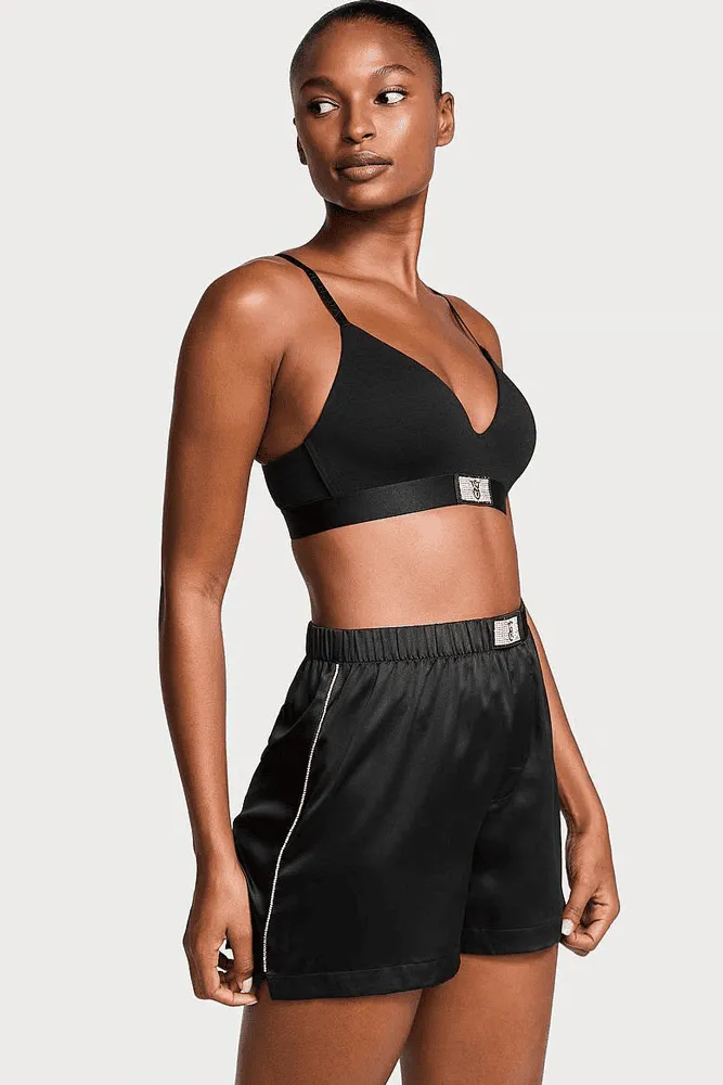 ШОРТИ BLACK EMBL Victoria`s Secret