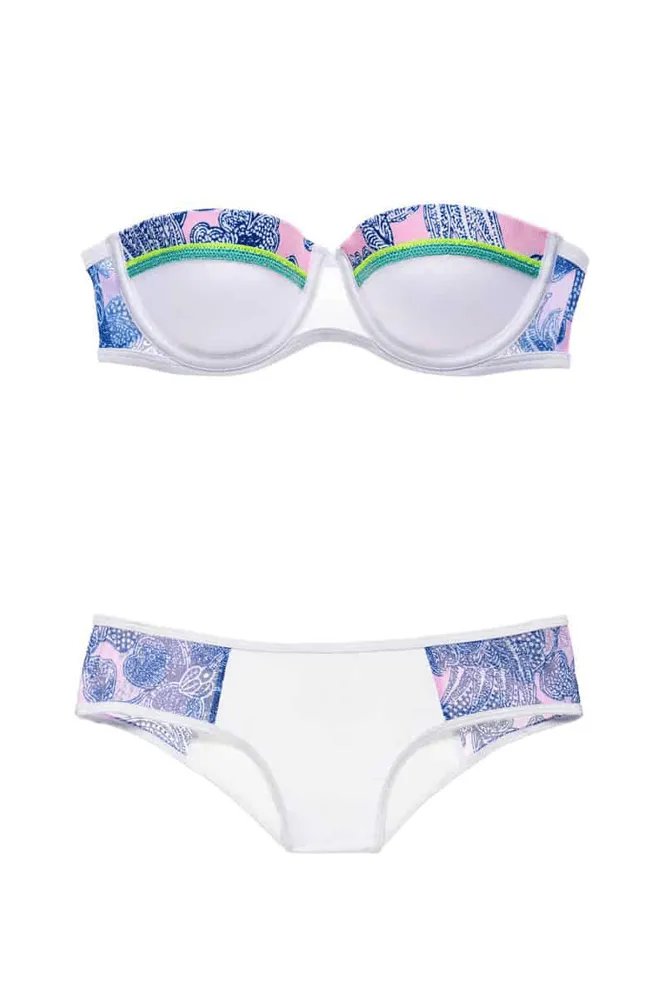 КУПАЛЬНИК БАНДО WHITE EMBR Victoria`s Secret