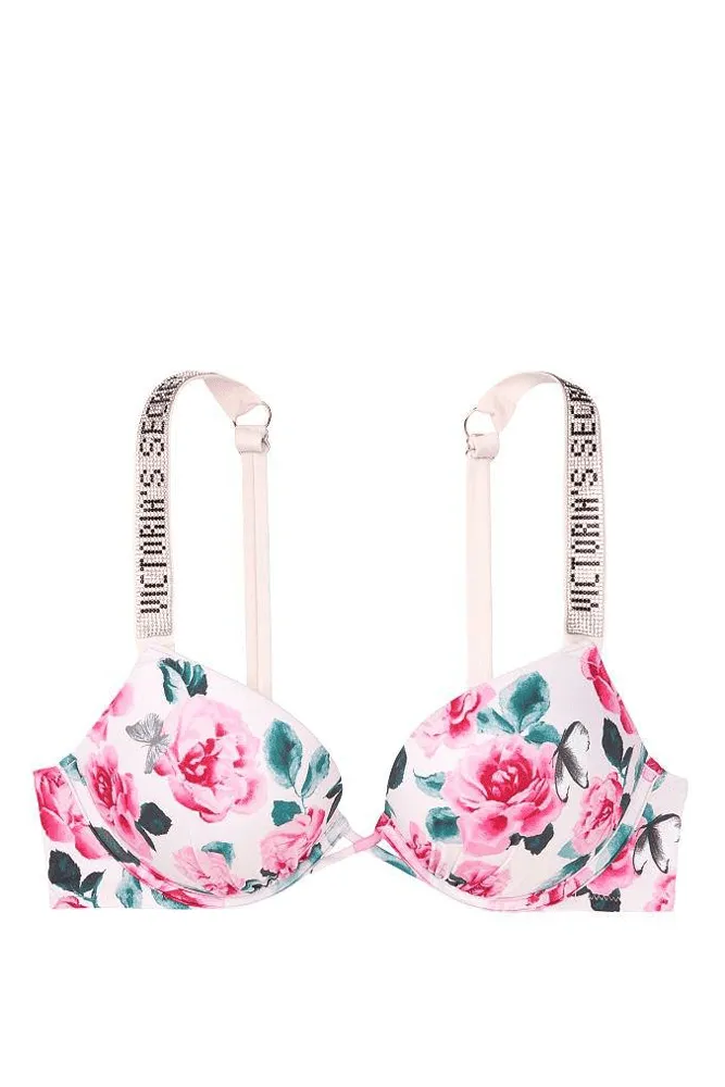 КУПАЛЬНИК ЗІ СТРАЗАМИ ПОДВІЙНИЙ ПУШ-АП ROSES Victoria`s Secret