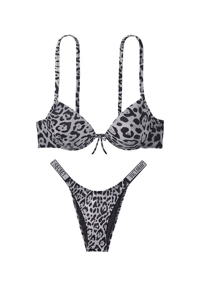 КУПАЛЬНИК ПУШ-АП GREY LEO Victoria`s Secret